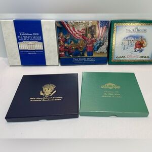 5 White House Historical Associations Christmas Ornaments